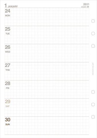 pdf de calendar